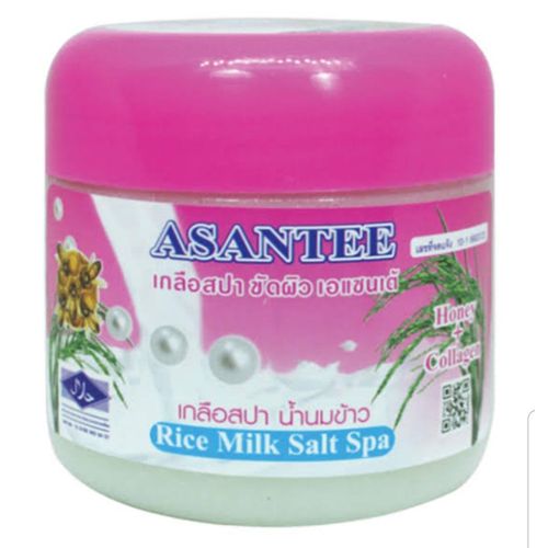 product_image_name-Asantee-Rice Milk Salt Spa Body Scrub Skin Glow, Acne-1