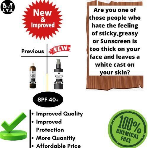 product_image_name-Mekis-Sunscreen Cream – 120ml,SPF40+,Leave No Whitecast,Broad Spectrum-2