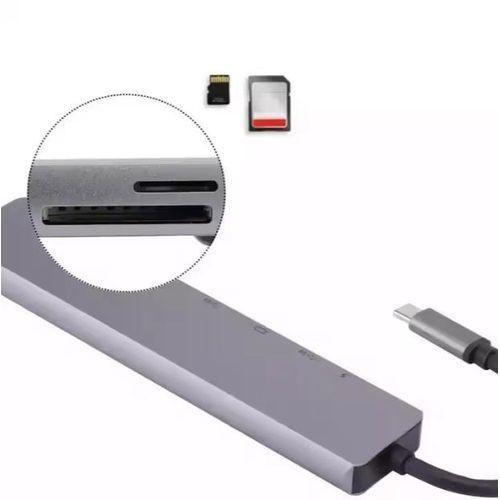 product_image_name-Original-8-in-1 Type-C HUB Converter & Docking Station – 4K HDMI, USB 3.0, PD, SD/TF, RJ45 Multi-4
