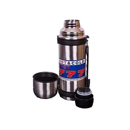 product_image_name-777- Stainless Steel Hot And Cold Flask 1.1 Litres Silver-1
