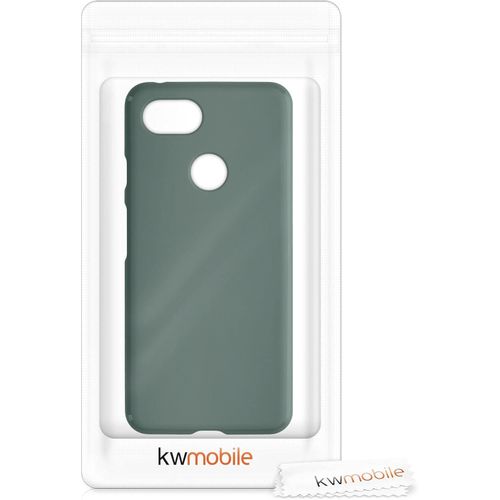 product_image_name-Generic-Google Pixel 3, 3 XL, 3a, 3a XL SIlicone Case  Soft Slim Protective TPU Silicone Cover - Forest Green-5