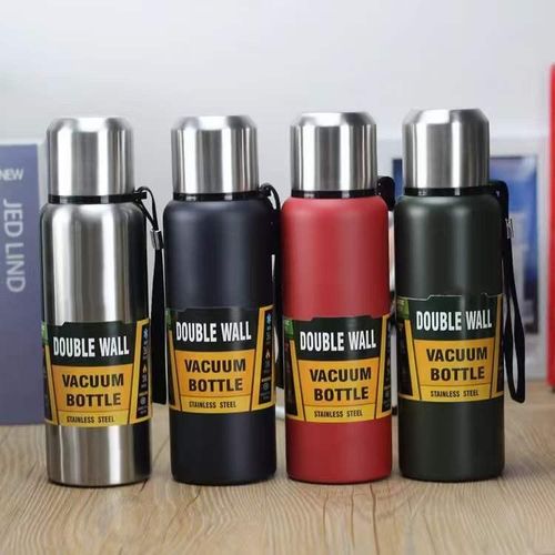 product_image_name-JK-1.0L Double Wall Insulated Vacuum Bottle- Multi-Color-1