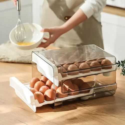 product_image_name-Generic-Clear Two Tier Egg Tray Holder-White-1