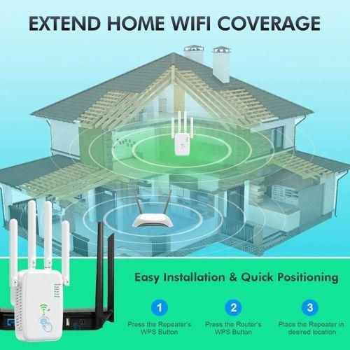 product_image_name-Original-U14 WiFi Extender 1200Mbps Dual Band 2.4G/5G – WiFi Repeater / Router / Access Point-4