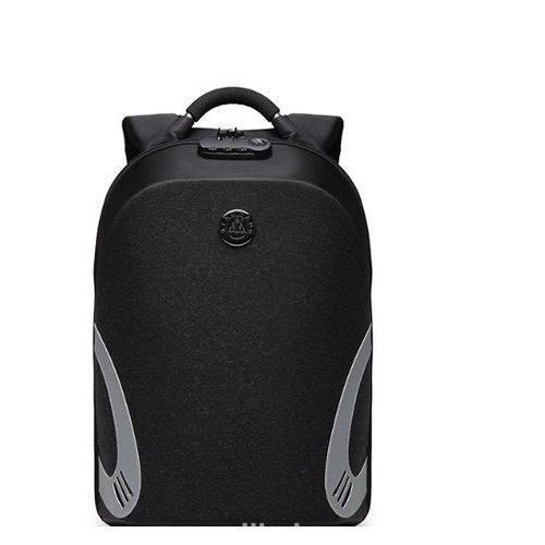 product_image_name-Generic-Anti-Theft Laptop Backpack Business Travel Bag - Unisex Design with USB Charging and Aux Port - Black-4