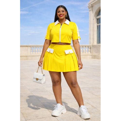 product_image_name-Generic-Women Two piece Skirt set-4