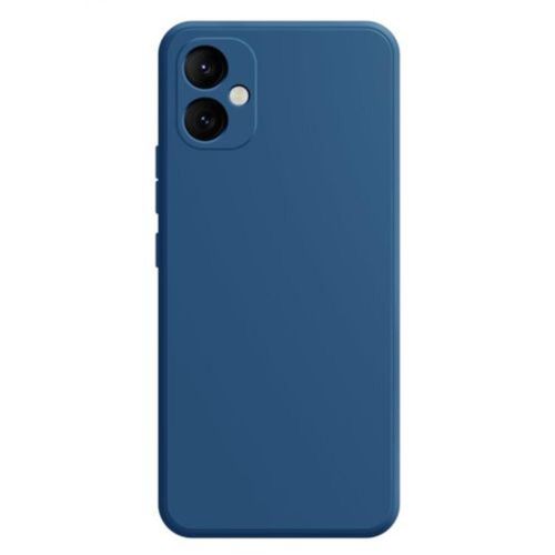 product_image_name-Samsung-Galaxy A05 Soft Rubber Liquid Silicone Case Cover Blue-3