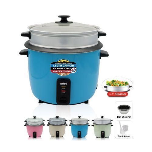 product_image_name-Sanford-2.8 Litre Rice Cooker Steamer Pot- Multi-colour .-2
