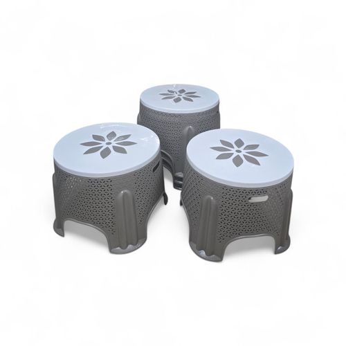 product_image_name-Generic-1pc Gray dining table for Home Office Garden Bars Cafeteria -1