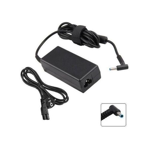 product_image_name-Generic-Hp Genuine 65W Adapter Small Blue Pin Charger With Power Cable - Black-1