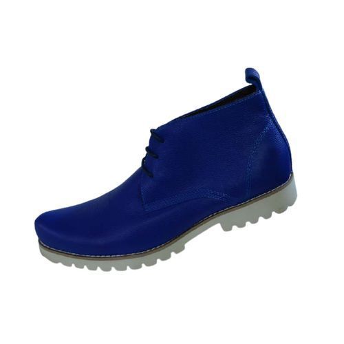 Shop Men s Designer Lace Boots Blue White Jumia Uganda
