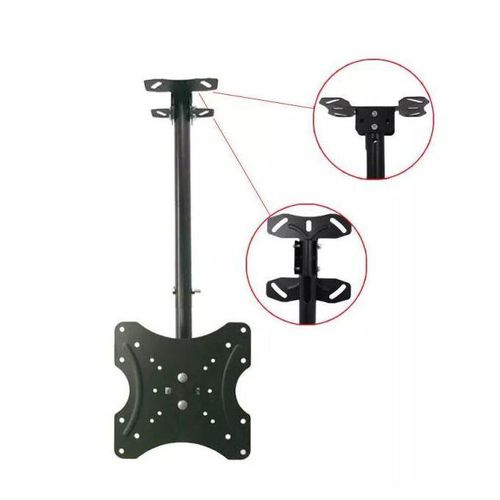 product_image_name-Generic-Adjustable Height TV Ceiling Mount - Swivel And Tilting Vertical VESA Universal Mounting Bracket, Mounts 14 To 32 Inch HDTV, LED, LCD, Plasma, Flat Screen Television Up To 30 KG-3