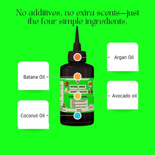 product_image_name-Mekis-Batana, Argan, Coconut & Avocado Oil Blend - Deeply Nourishes Dry and Damaged Hair, Strengthens Hair Strands and Reduces Breakage,  Restores Natural Shine and Softness  Repairs Heat and Chemical Damage-3