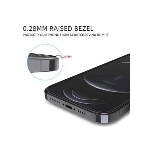 product_image_name-Tecno-Camon 40 2 Pieces Full Glue Crystal Clear Front Screen Protection Glass Anti Scratch Bubble Free Smooth Tempered Protection Glass-6