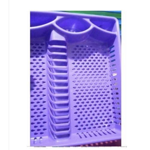 product_image_name-Generic-Plastic Partioned Dish Rack - Green-2