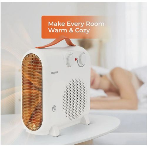 product_image_name-Geepas-Portable Fan Heater Low Running Cost with 2 Heat Settings 1000W/2000W & Overheat Protection Energy Efficient Heater with Cool/Warm/Hot Wind Option for Office Home -White -3