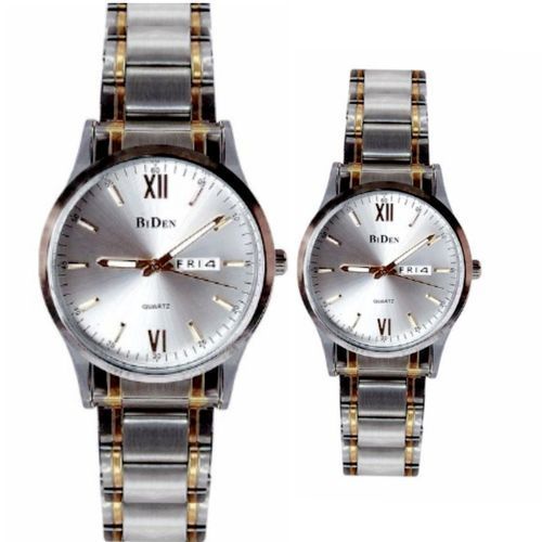 product_image_name-Biden-Pack of Stainless Steel  Analog Wrist Watches - Silver-1