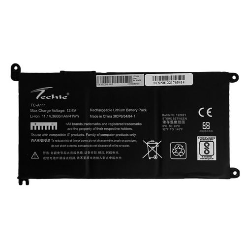 product_image_name-Generic-Compatible Battery For Dell YRDD6 – Inspiron 14-5481, 7581 Laptop (3600mAh, 3-Cell)-1