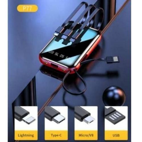 product_image_name-Excellent-Portable Power Bank 12,000mah - Black/White -1