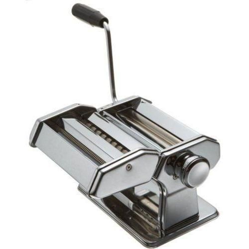 product_image_name-Generic-Pasta Maker Roller Machine, Manual Spaghetti, Noodles Maker Cutter-Silver.-3