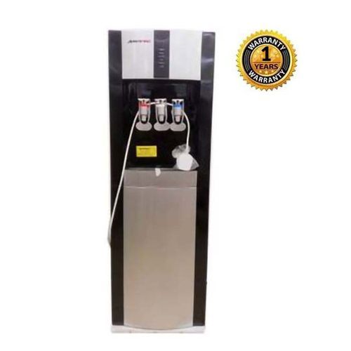 product_image_name-MeWe-MWD-16E 3 Tap Hot & Normal & Cold Water Dispenser (340*330*980mm) - Black, Silver-1