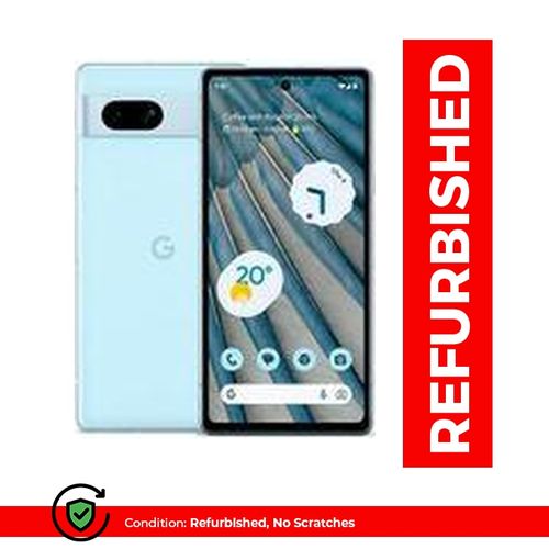 Shop Google Pixel 7a – 128GB 8GB RAM Refurbished Sea blue
