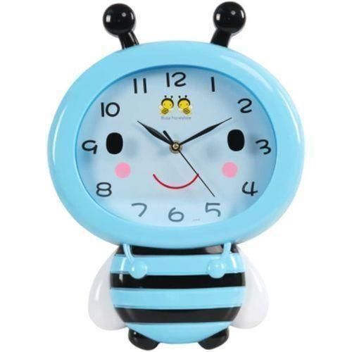 product_image_name-Generic-Charming Bee-Shaped Wall Clock for Kids and Home Decor -2