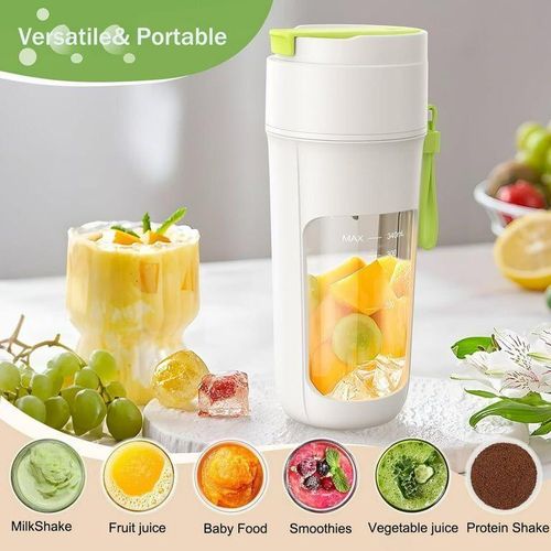 product_image_name-Generic-Versatile Portable USB Rechargeable Blender Cup - Multicolor-1