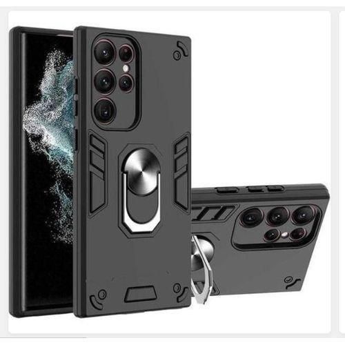 product_image_name-Samsung-S22 Ultra Rugged Armor Ring Holder Case for Galaxy S22 Ultra 5G – Shockproof Heavy Duty Protective Cover-3