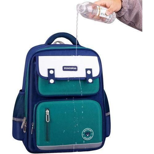 product_image_name-Generic Xim-Style Multi-Functional Rucksack, Backpack - Grey, Blue-1