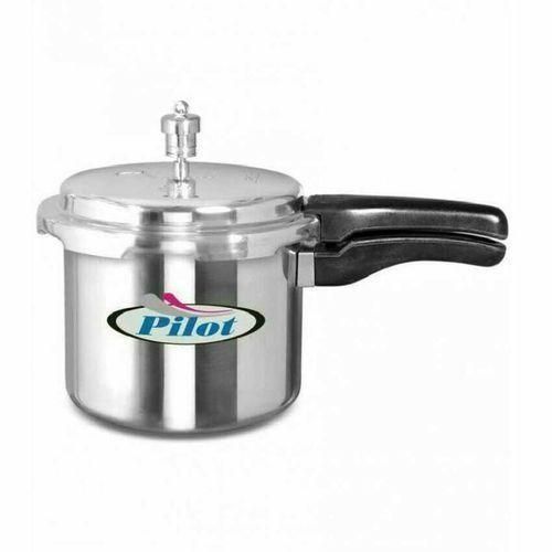 product_image_name-Pilot-5.5Liters  Pressure Cooker Stainless steel - silver-1