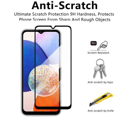 product_image_name-Samsung-Galaxy A24 2X Tempered Phone Protector glasss Edge To Edge Full glasss Protector Anti-Scratch -3