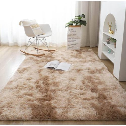 product_image_name-Generic-Fluffy Area Carpet  1.5*2m - Cream-1