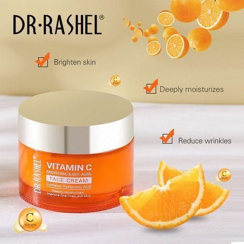 product_image_name-Dr. Rashel-Vitamin C Brightening & Anti-Aging Face Cream - 50g-3