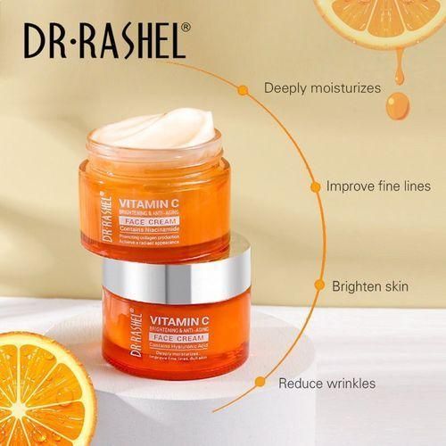 product_image_name-Dr. Rashel-Vitamin C Brightening & Anti-Aging Face Cream - 50g-4