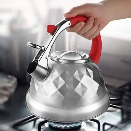 product_image_name-Generic-3.5L Whistling Tea Boiling Kettle Stainless Steel- Silver-3