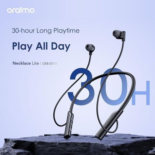 product_image_name-Original-Oraimo Necklace Lite Wireless Headphones Call Vibration 30Hr Playtime-4