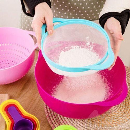 product_image_name-Generic-Multi functional 10 Piece Measuring Cups And Mixing Bowls-Multi Colors-3