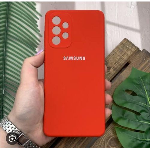 product_image_name-Generic-Samsung Galaxy A33 Silicone Case-Orange-3