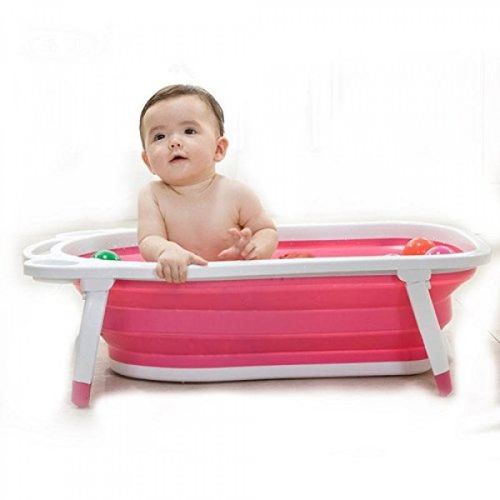 Shop Original Baby Folding Bathtub For Babies Pink Jumia Uganda