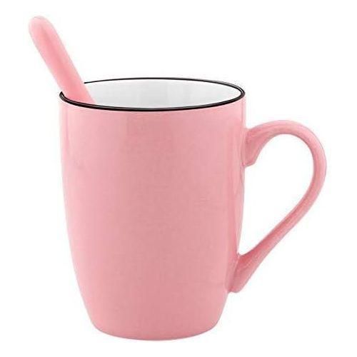 product_image_name-Generic-2.1Quart Vacuum Flask 12Oz Ceramic Mug Set, 9pcs Colored Stainless Steel Double Layer Insulated Thermal carafe Coffee Bottle With 4 Mugs Tea Spoons And Cups-2