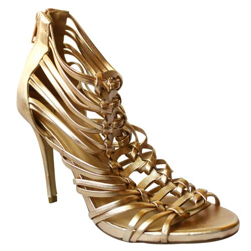 Shop Generic Gladiator High Heel Sandals - Gold | Jumia Uganda
