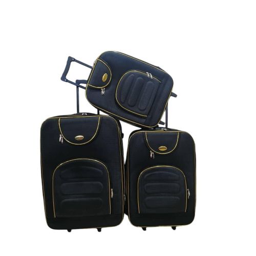 product_image_name-Generic-3 In 1 Luggage Suitcase - Black-1