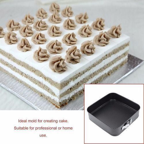 product_image_name-Generic-3 Pieces Of Cake mould Pans(Heart, Round, Square Shape)-Black.-3