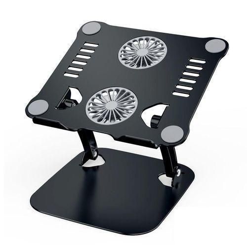 product_image_name-Generic-Adjustable Laptop Stand with Cooling Fans - Multicolor-2