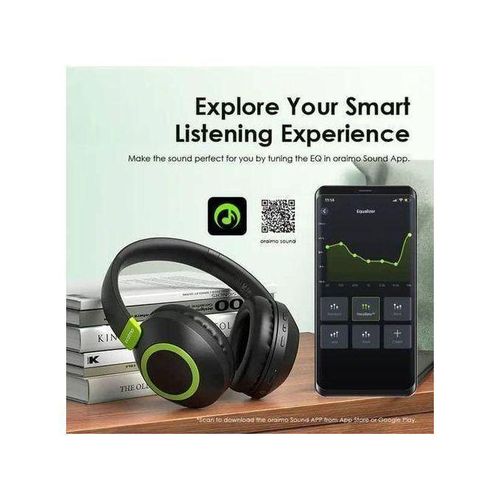 product_image_name-Oraimo-BoomPop2S ENC Over-Ear Wireless Headphones - Black-4
