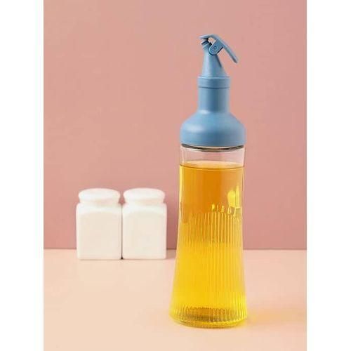 product_image_name-Generic-Solid Glass Oil Dispenser with Acrylic Lid for Home and Pantry Airtight Food Jar Glass Container for Kitchen Free-Flow Pourer Spout, BPA Free, Leak-Proof Lid 2-in-1 glass oil sprayer and dispenser bottle-1
