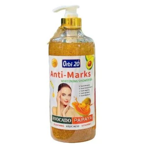 product_image_name-Orbi 20-Anti Marks  Whitening  Avocado & Papaya Shower Gel with kojic and vitamin C For Anti-aging,Anti-wrinkle,Anti-stretch marks,Anti-blemish & Anti-Pimples -1