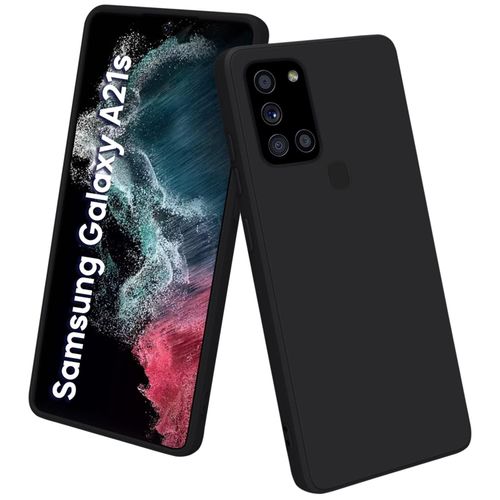 product_image_name-Generic-Samsung Galaxy A21s Silicone Case - Black-1