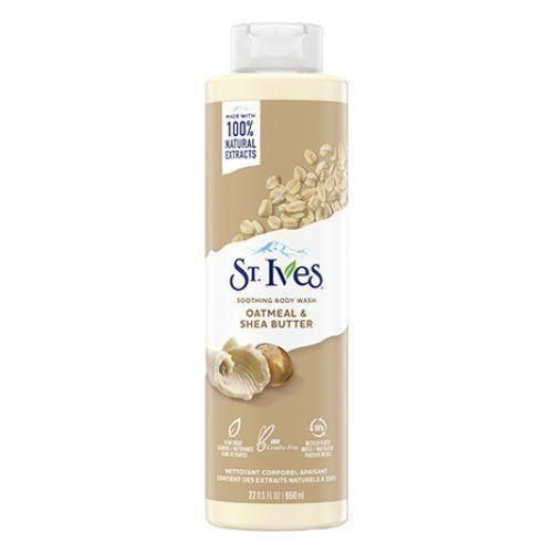 product_image_name-St. Ives- Oatmeal & Shea Butter Soothing Body Wash 650ml-1